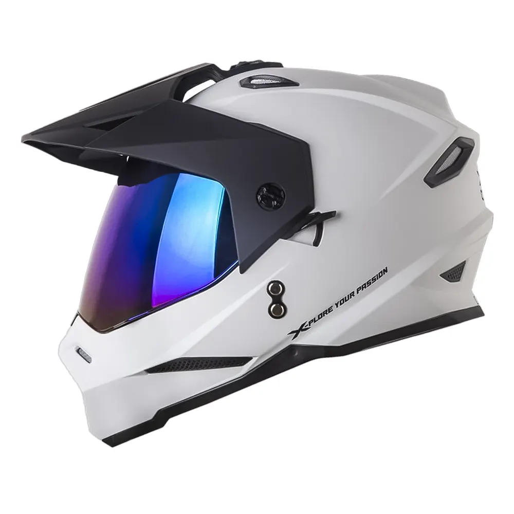 CASCO X-ONE MX328DV SOLID GRIS CLARO NEGRO