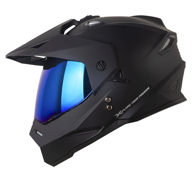 CASCO X-ONE MX328DV SOLID NEGRO SILVER MATE