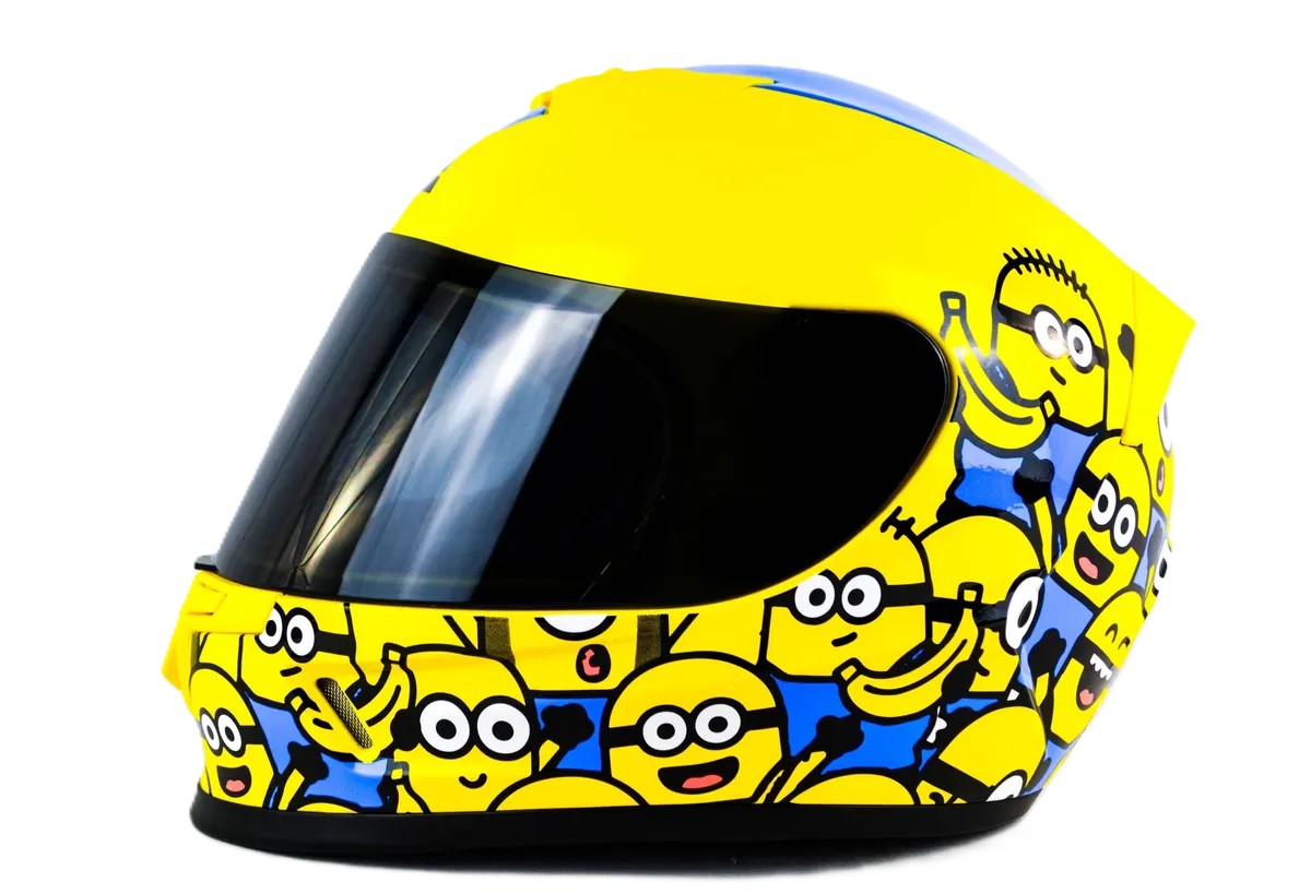 CASCO XTRONG BANANA KIDS AMARILLO BRILLANTE