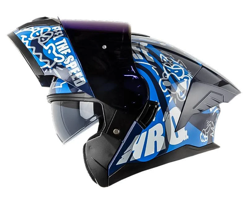 CASCO HRO 3480DV EVO OVER AZUL OSCURO AZUL