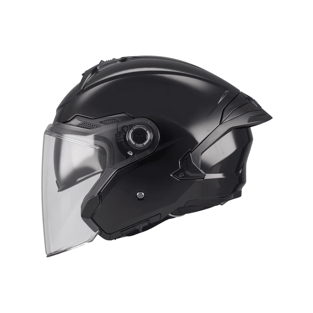 CASCO MT COSMO SV PURE A1 NEGRO BRILLANTE