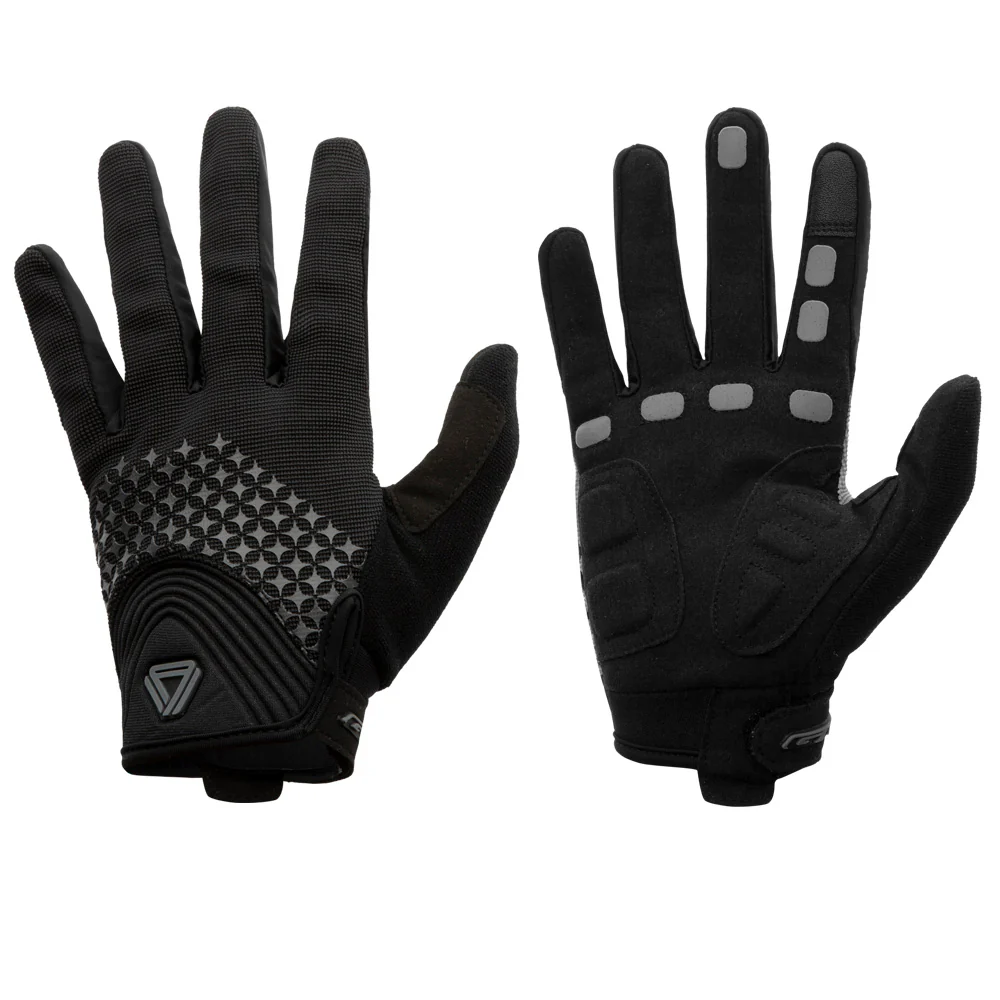 GUANTES SPORT FITNESS GW JERK NEGRO GRIS