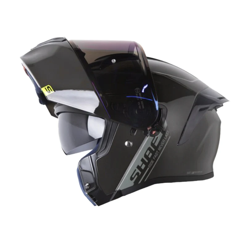CASCO SHAFT 3820SP SOLID GRIS OSCURO NEGRO MATE