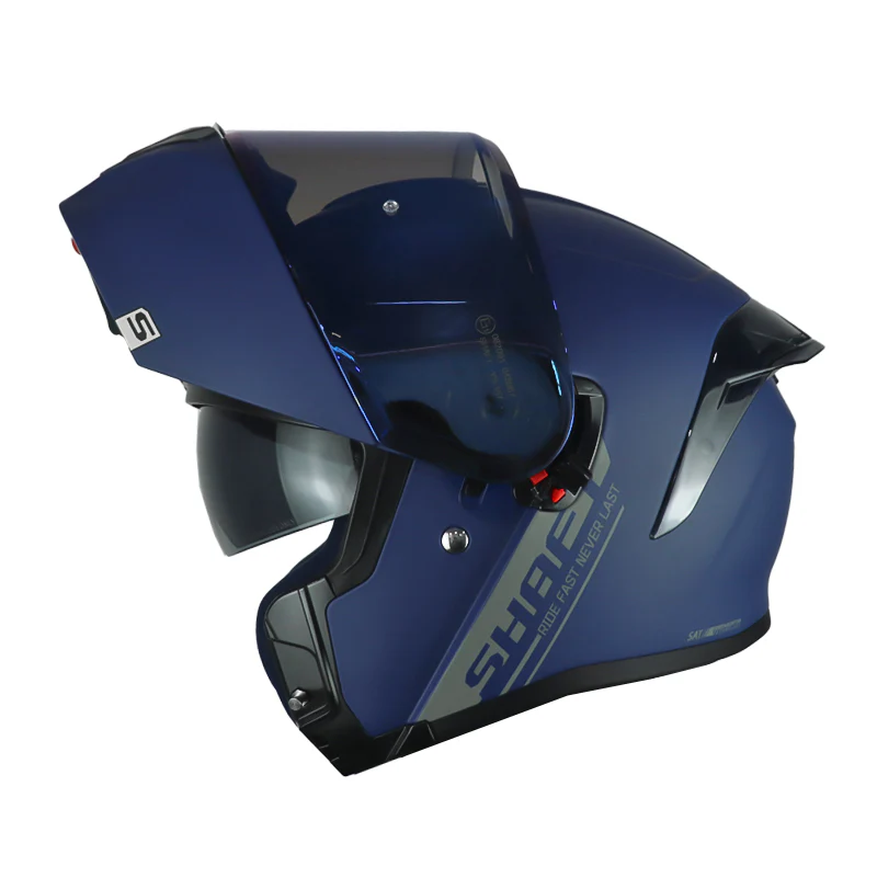 CASCO SHAFT 3820SP SOLID AZUL GRIS MATE