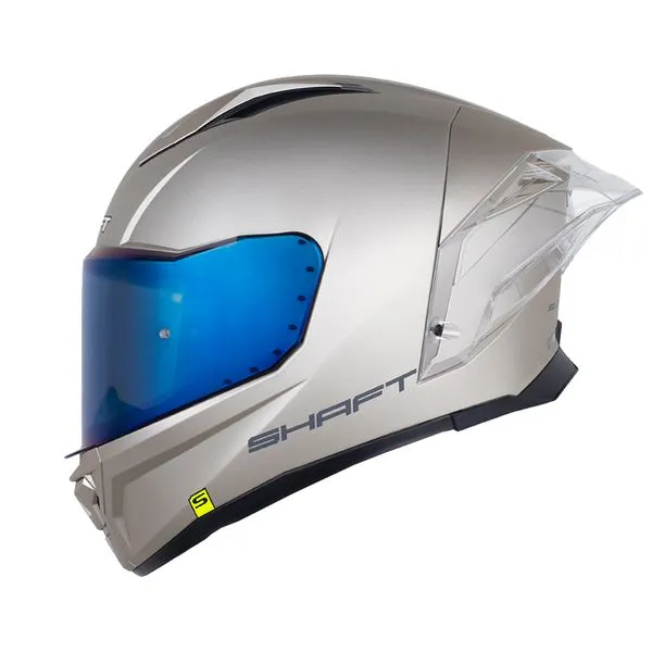CASCO SHAFT 596SP SOLID SILVER METALIZADO GRIS