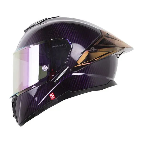 CASCO SHAFT PRO 620 CARBONO EVO SOLID 3K MORADO SILVER BRILLANTE