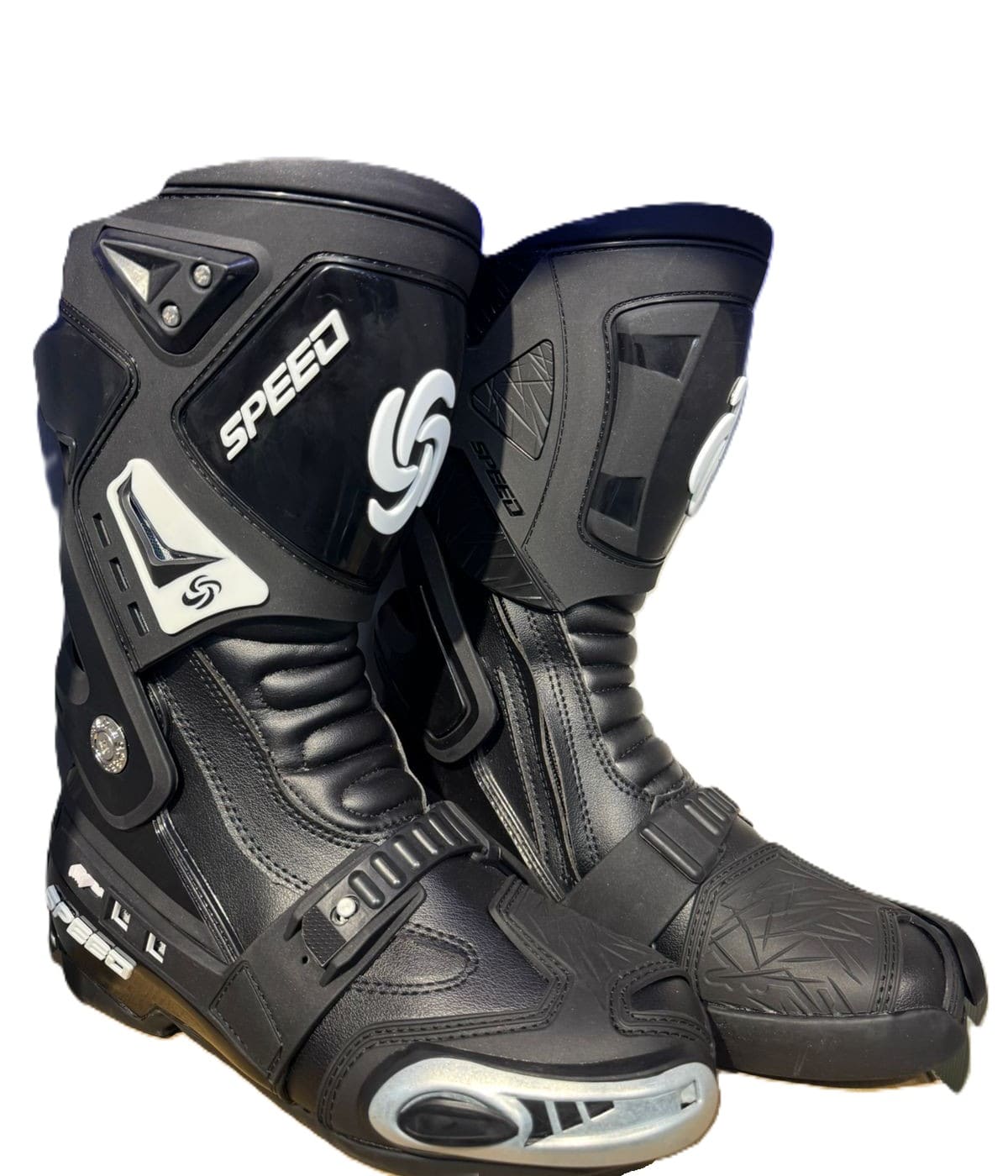 BOTAS DE PROTECC SPEED PROBIKER NEGRO V2