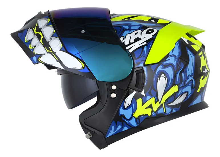 CASCO HRO 3440DV DROK NEGRO AZUL