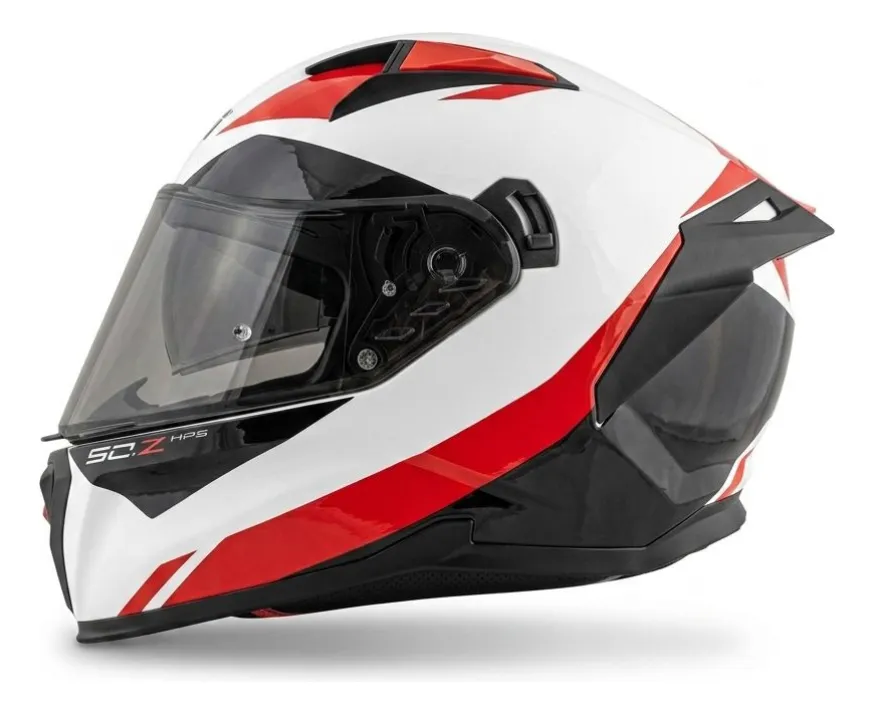 CASCO GIVI H50Z GRAFIC BLANCO NEGRO ROJO