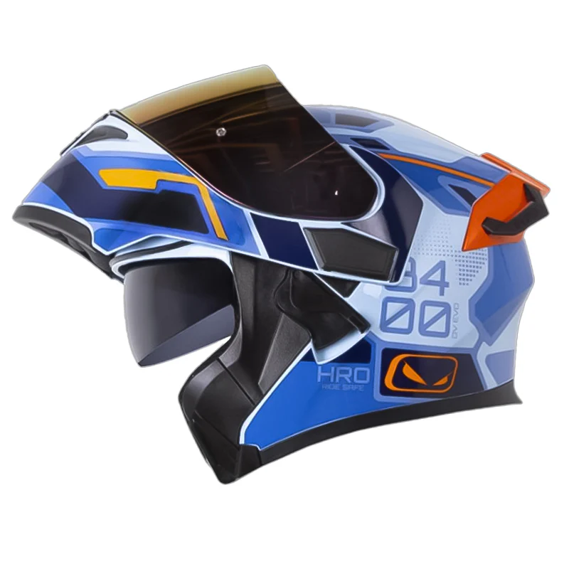 CASCO HRO 3400DV SWITCH AZUL CLARO AZUL OSCURO