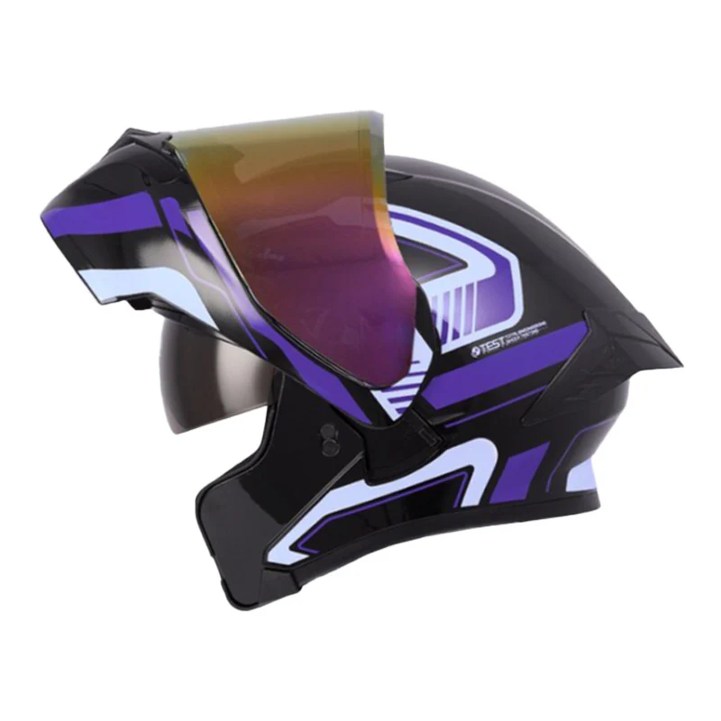 CASCO ICH 3120 TRADE NEGRO MORADO MATE
