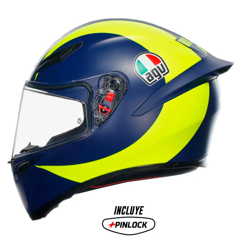 CASCO AGV K1-S TOP SOLELUNA 2017 AMARILLO NEON