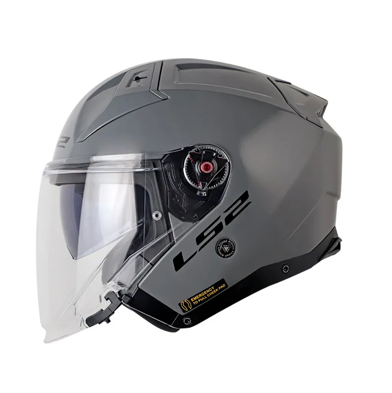 CASCO LS2 OF603 INFINITY SOLID TITANIO MATE