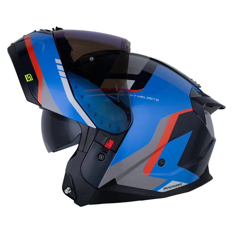 CASCO SHAFT 3540DV LEXX AZUL OSCURO BRILLANTE