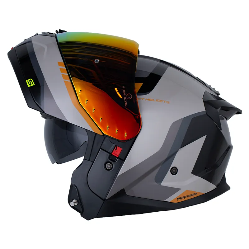 CASCO SHAFT 3540DV LEXX NEGRO GRIS BRILLANTE