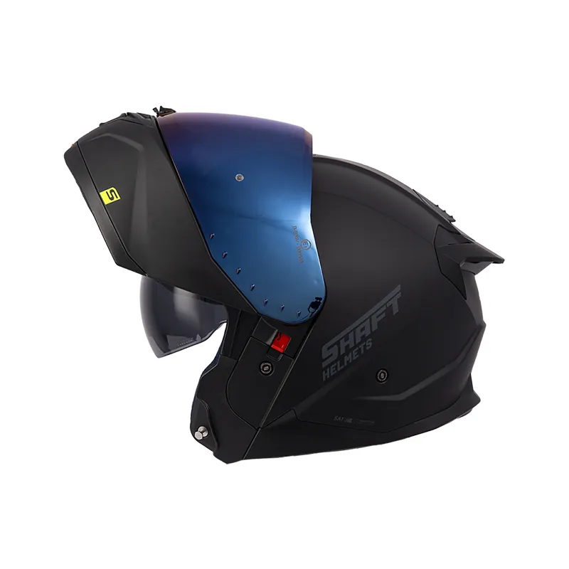 CASCO SHAFT 3540DV SOLID NEGRO GRIS OSCURO MATE