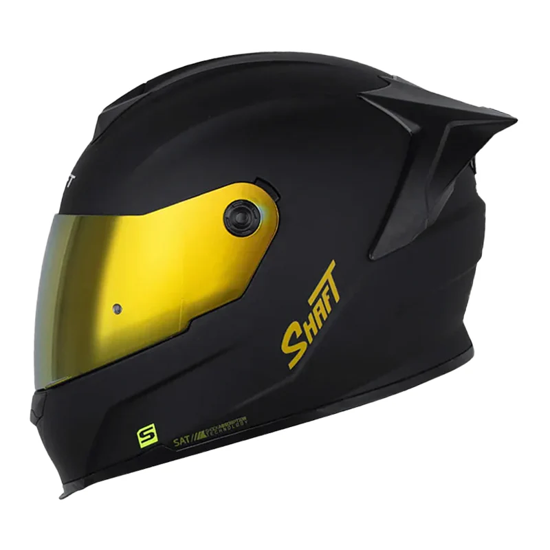 CASCO SHAFT 502SP SOLID NEGRO DORADO MATE