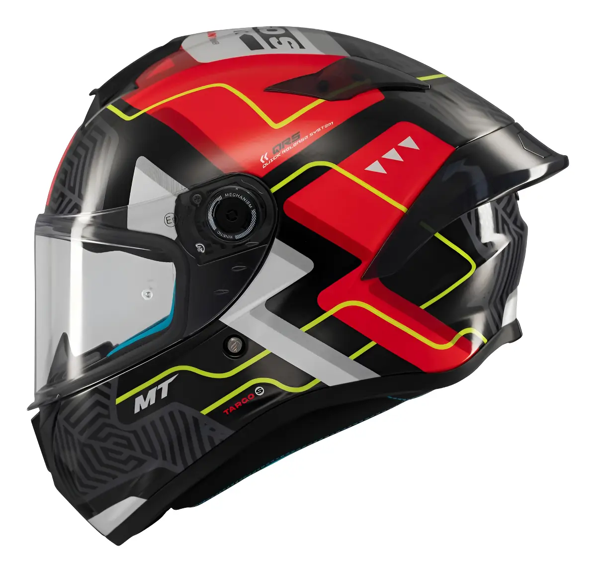 CASCO MT TARGO S BRIK C5 NEGRO ROJO GRIS