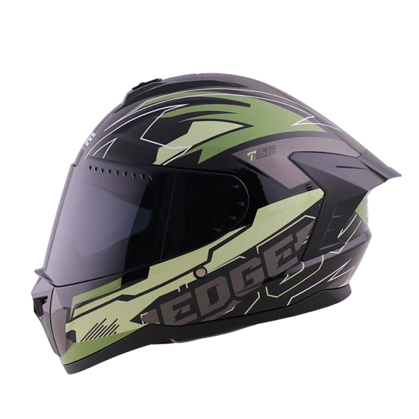 CASCO EDGE EXTREME T68 VERDE MILITAR MATE