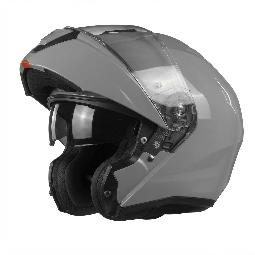 CASCO HJC I-90 SOLID GRIS MATE