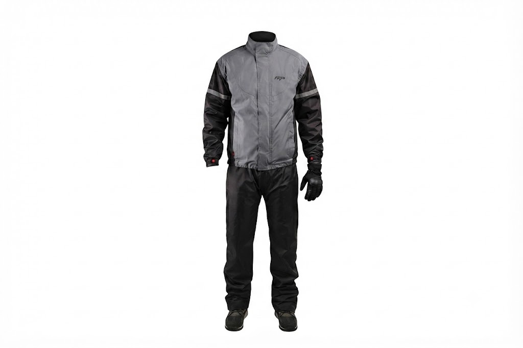 IMPERMEABLE FIREPARTS CYCLONE C3 GRIS