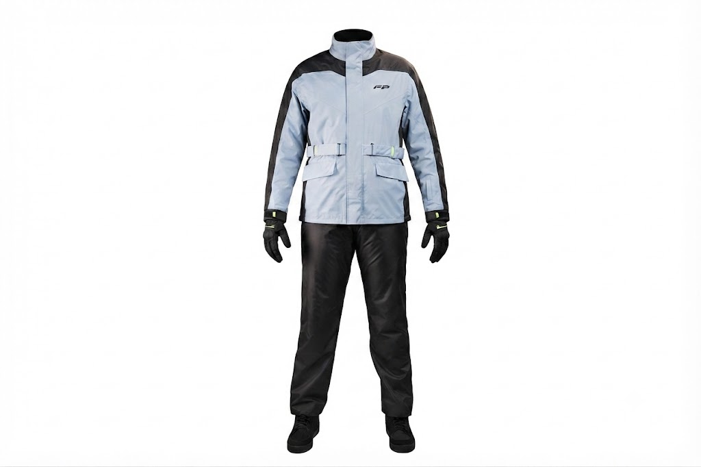 IMPERMEABLE FIREPARTS CYCLONE C3 SOFT BLUE FEM