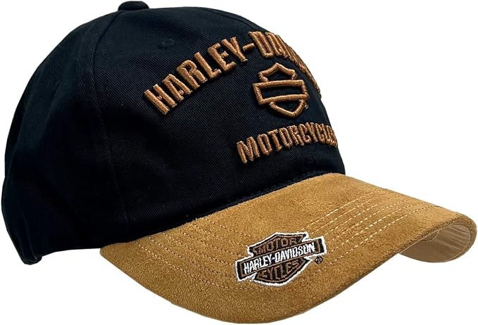 GORRA 3A HARLEY DAVIDSON NEGRO MARRON