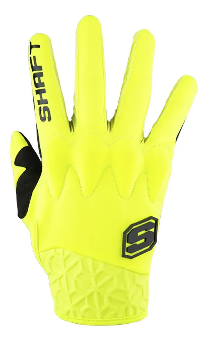 GUANTES SHAFT DROID NEGRO AMARILLO NEON