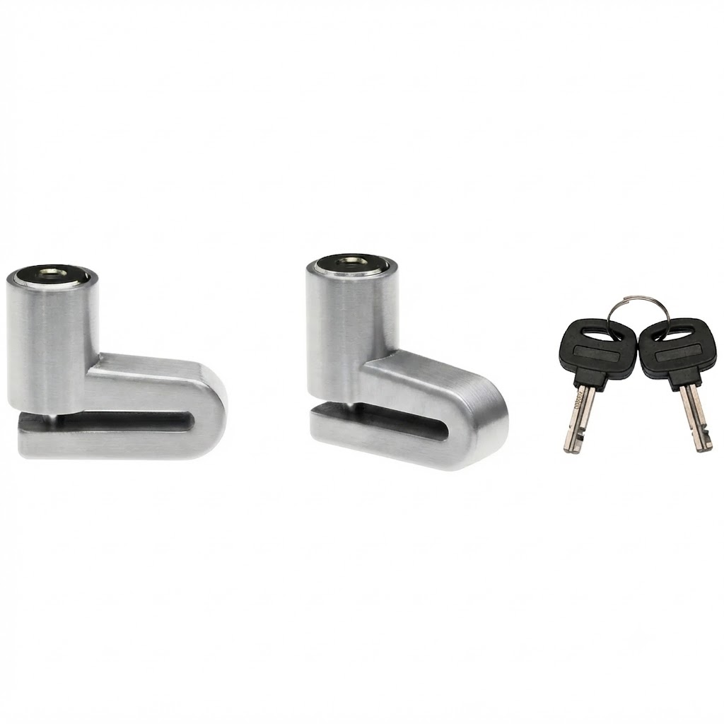 CANDADO GW FRENO SIN ALARMA MEDIANO SILVER