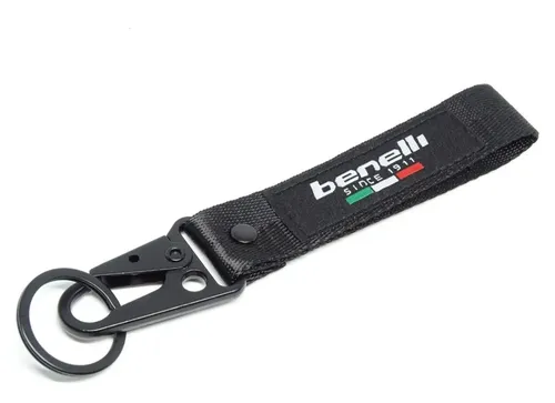LLAVERO CHAPA METALICA BENELLI NEGRO