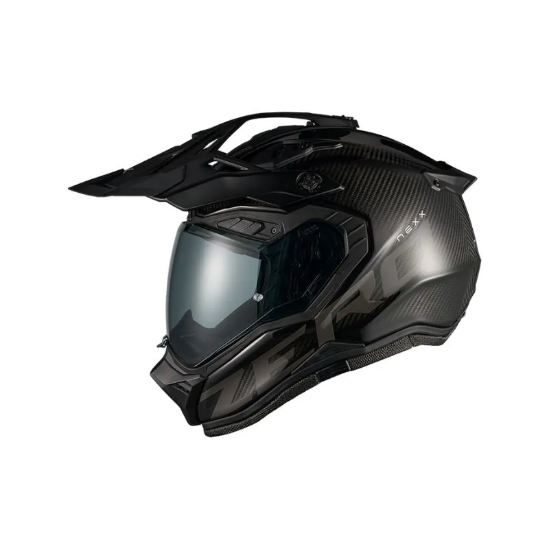 CASCO NEXX X.RALLY CARBONO ZERO PRO NEGRO GRIS OSCURO BRILLANTE