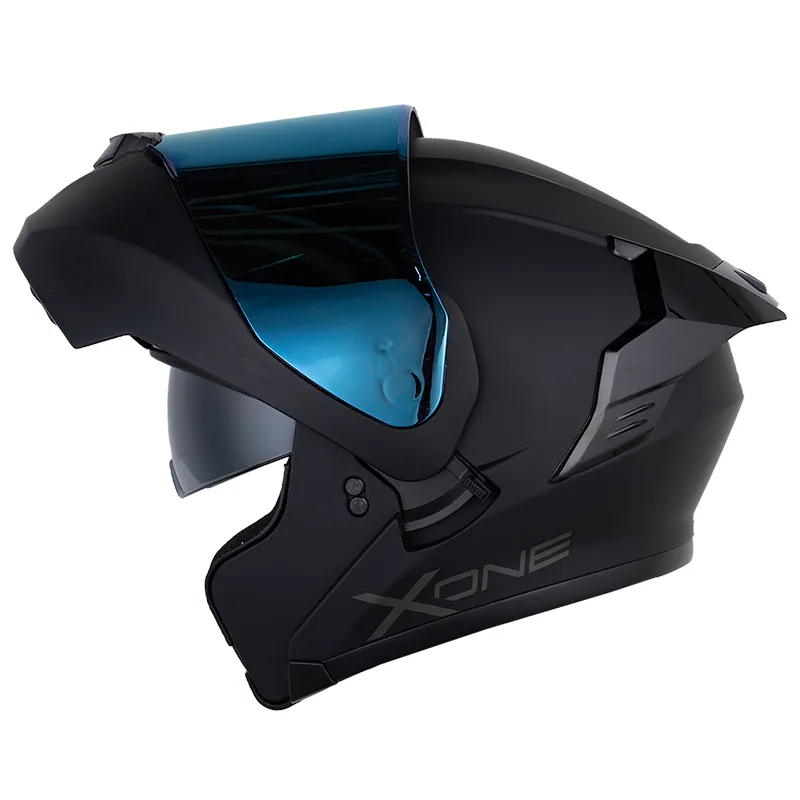 CASCO X-ONE X-3000RS SOLID V2 NEGRO GRIS OSCURO MATE