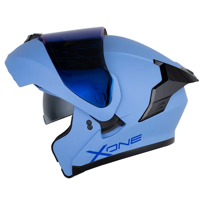 CASCO X-ONE X-3000RS SOLID V2 AZUL OSCURO MATE
