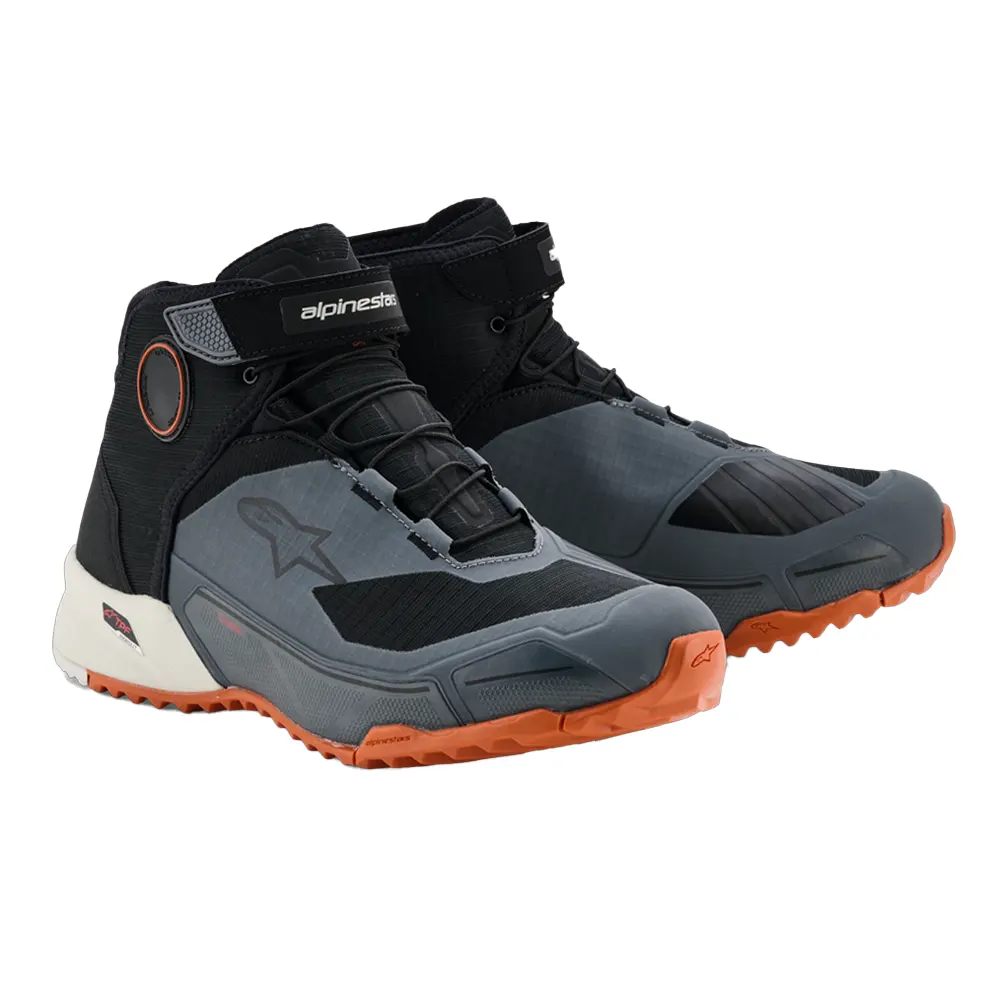 BOTA ALPINESTAR DRYSTAR CR-X NEGRO GRIS NARANJA
