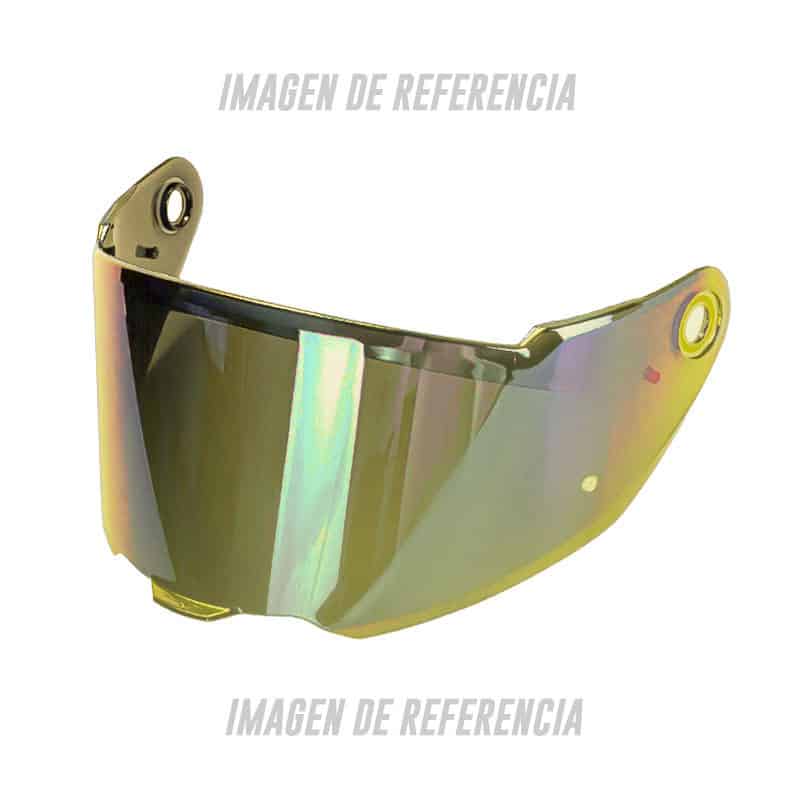 VISOR SPARTAN HAWK EVO/ PANTHER MT-V31 DORADO IRIDIUM