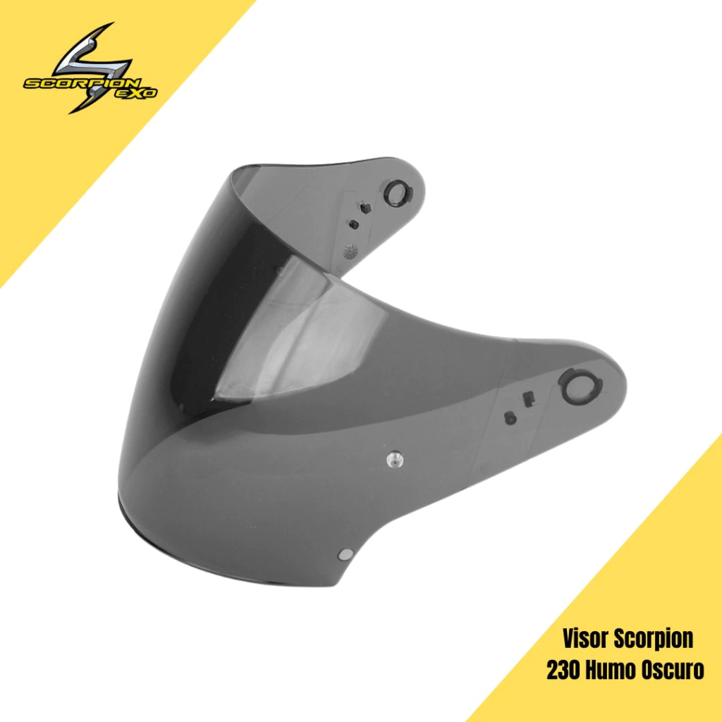 VISOR SCORPION 230 HUMO OSCURO