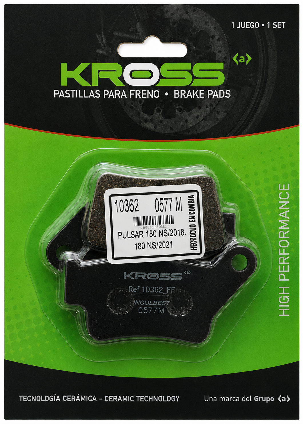 PASTILLAS KROSS 10362