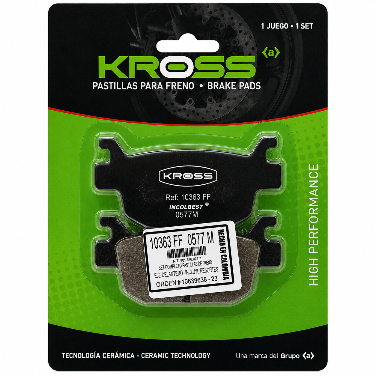 PASTILLAS KROSS 10363