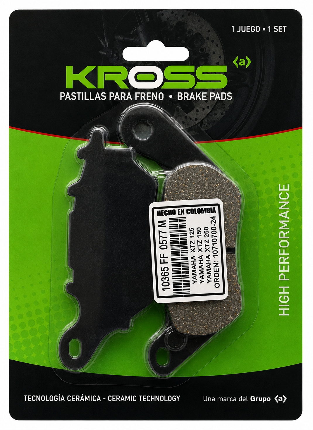 PASTILLAS KROSS 10365