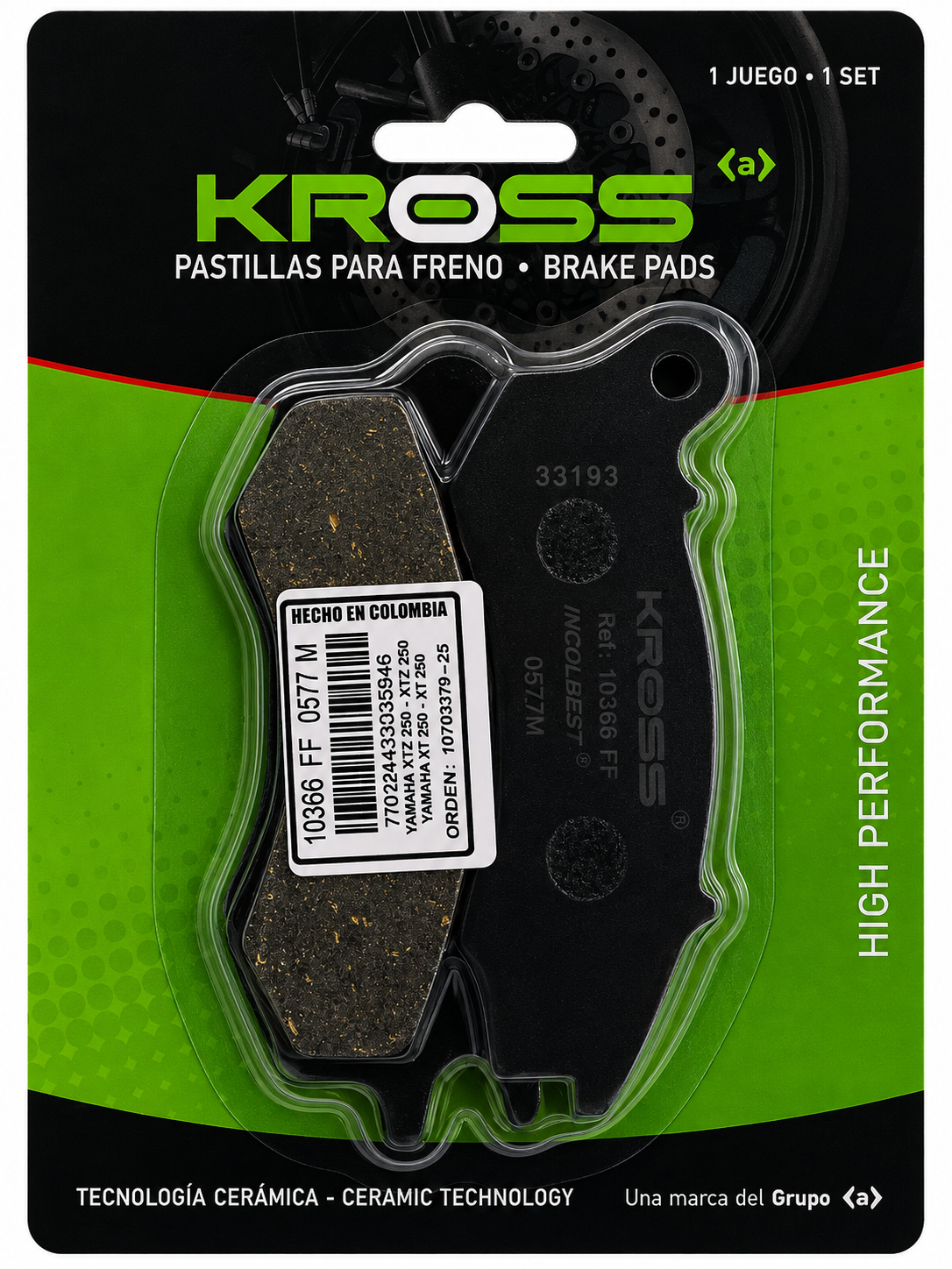PASTILLAS KROSS 10366