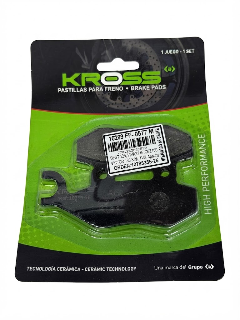 PASTILLAS KROSS 10299