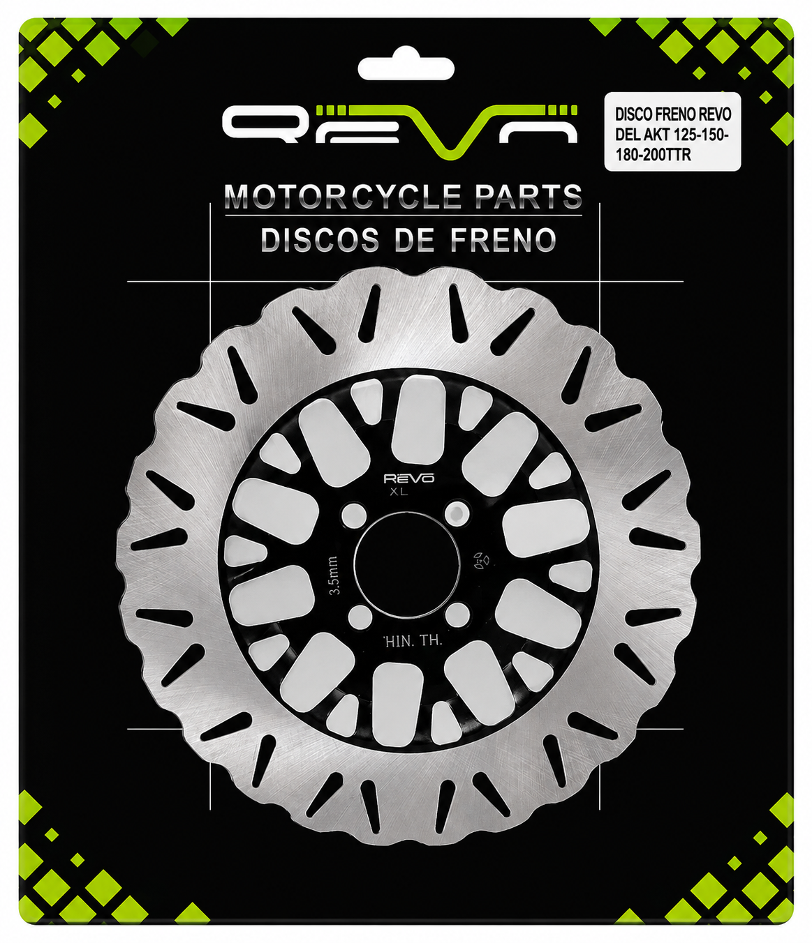 DISCO FRENO REVO DEL AKT 125-150-180-200TTR