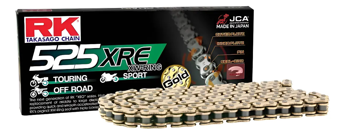 CADENA RK 525XRE-130 DORADA