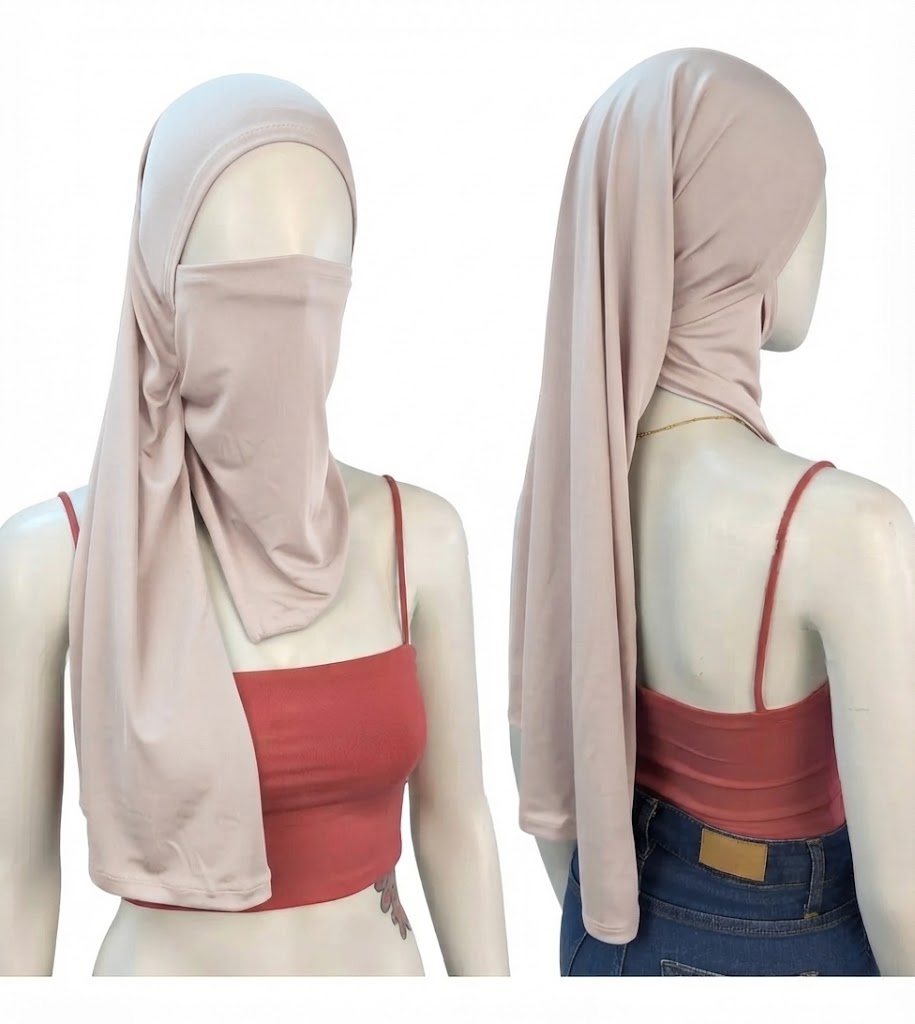 BUFF CON PAÑOLETA 90CM ROSA