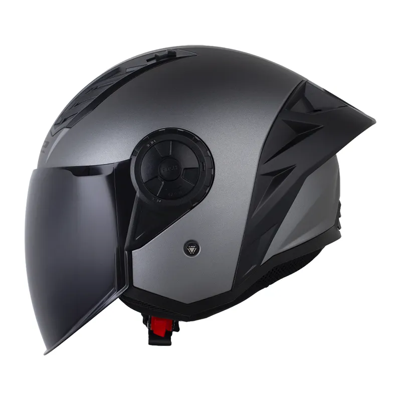 CASCO LS2 OF616 SOLID TITANIO MATE