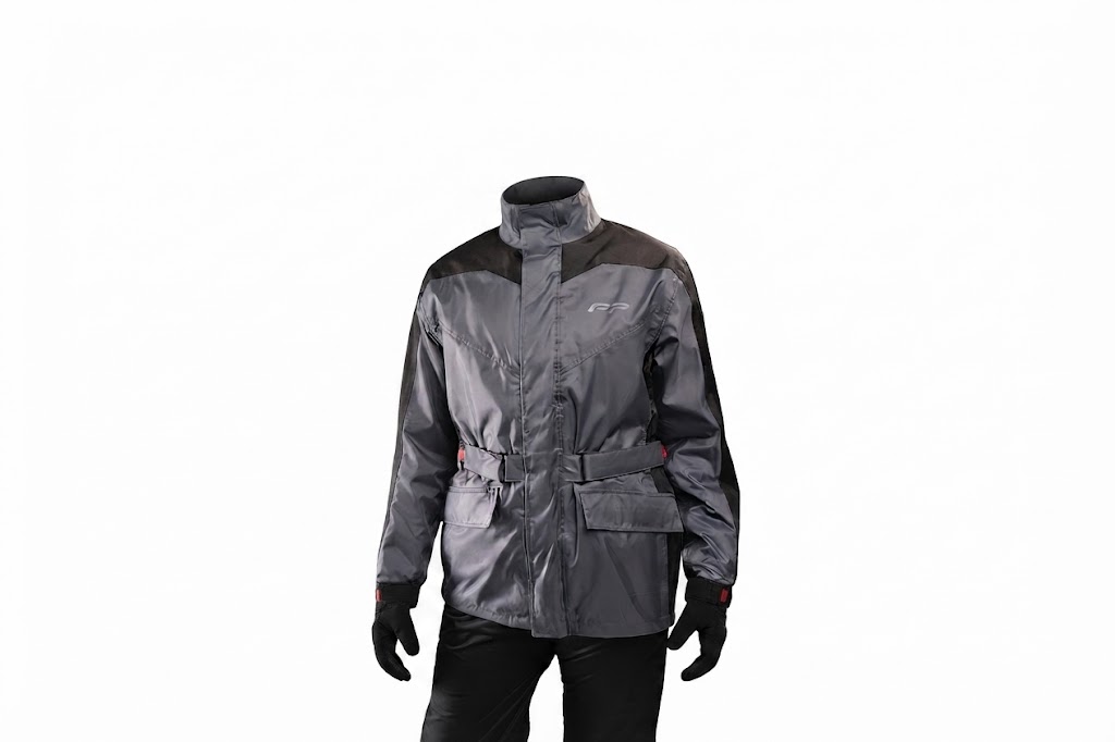 IMPERMEABLE FIREPARTS CYCLONE C3 FEM GRIS