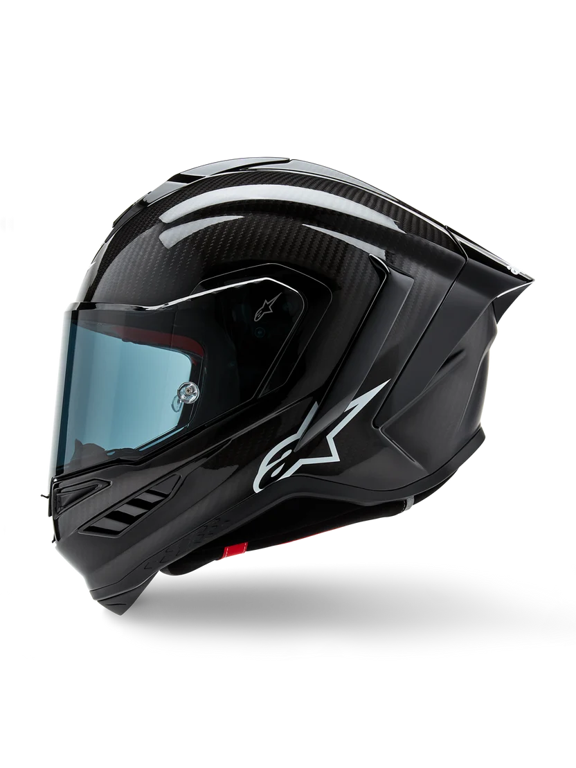 CASCO ALPINESTAR SUPER TECH R10 SOLID CARBON NEGRO BRILLANTE
