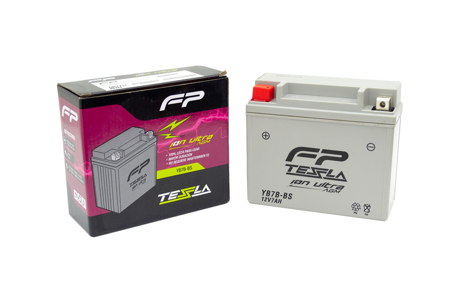 BATERIA TESSLA YB7B-B AGM