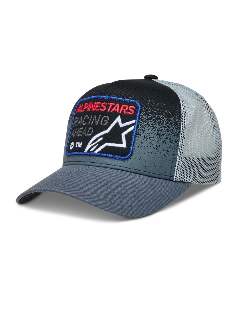 GORRA ALPINESTARS GRAVEL DARK GRIS NEGRO