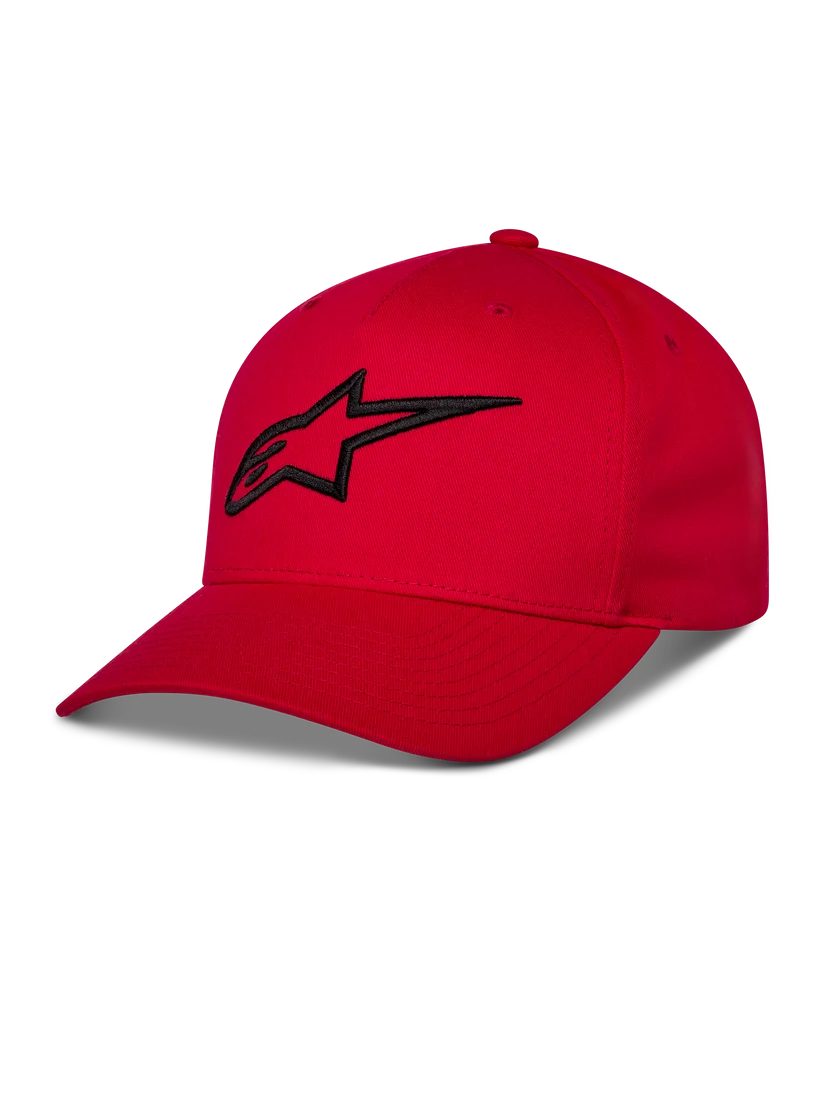 GORRA ALPINESTARS AGELESS ROJO NEGRO